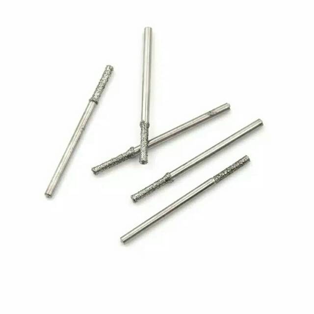 2mm mata bor logam lapis berlian untuk kaca dan batu