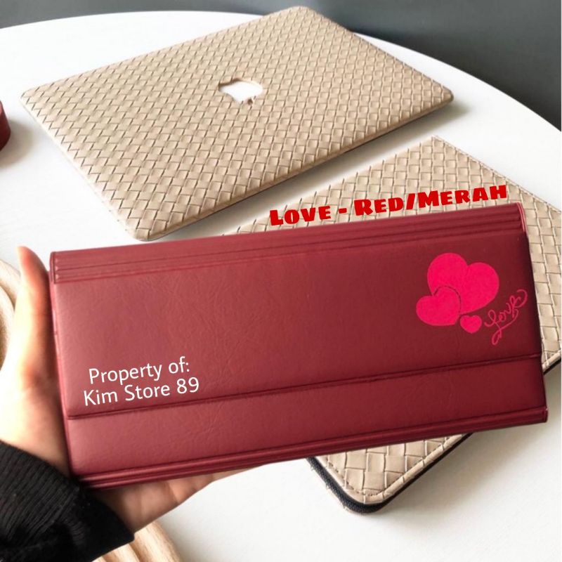 DOMPET ORGANIZER KEUANGAN BULANAN TERLENGKAP/ DOMPET PINTAR PENGATUR KEUANGAN BULANAN / DOMPET DISIPLIN PENGATUR KEUANGAN BULANAN - LOVE EDITION