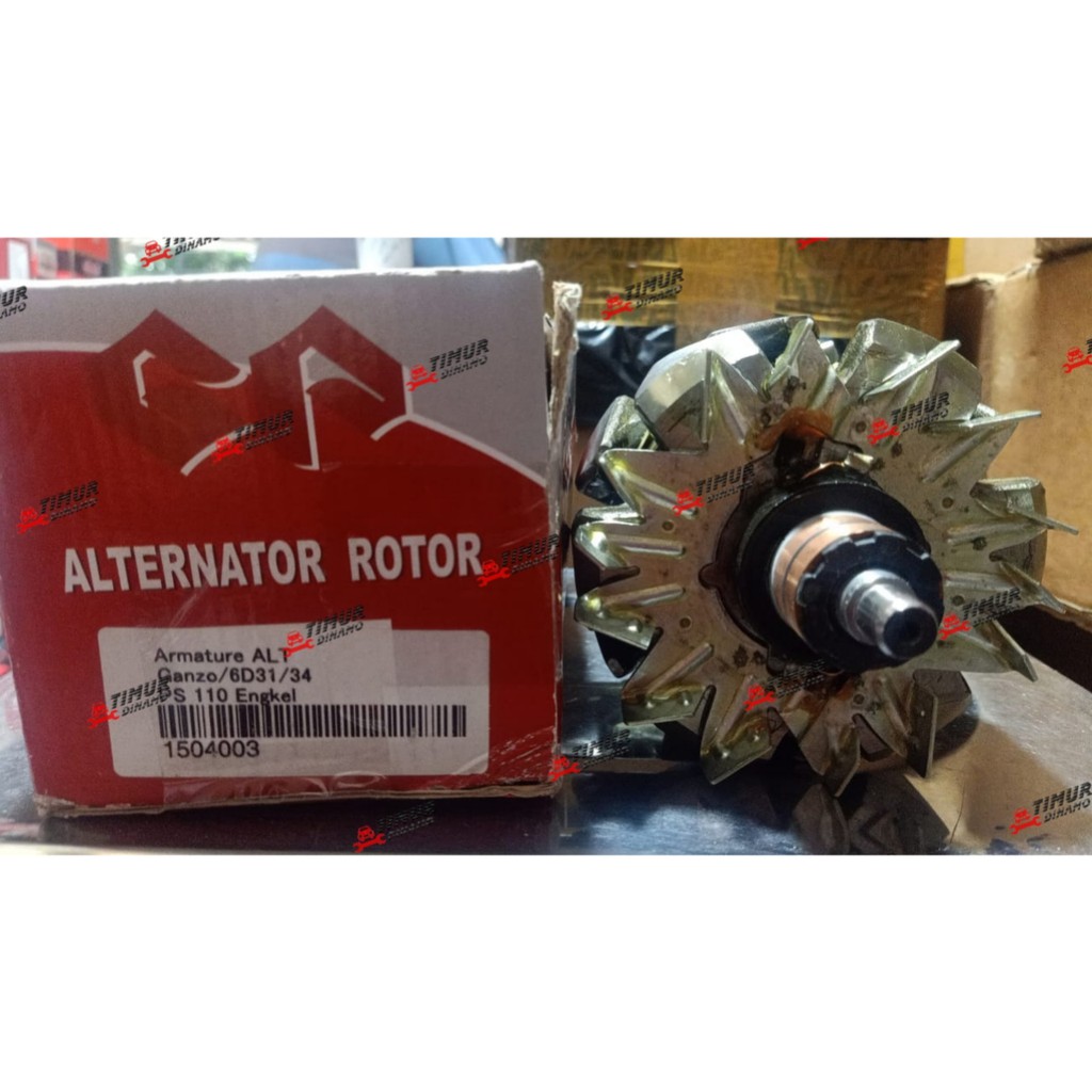 Armature Rotor Alternator Ps110 engkel ps125 canter 6d31 4d33 24V