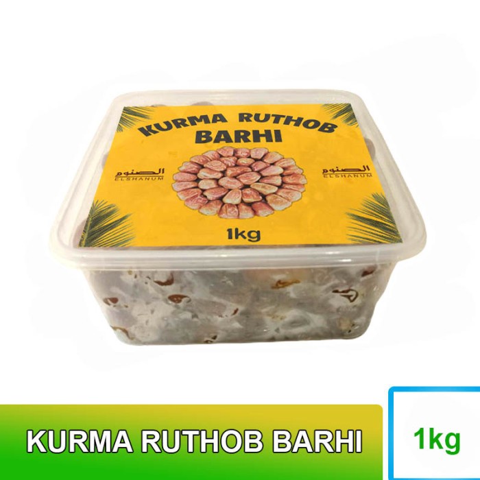 

Kurma Ruthob Barhi 1kg - Kurma Raja - Kurma Madinah