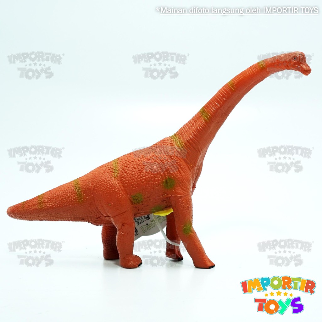 Mainan Dinosaurus Karet Berkualitas 6 Varian Jenis Warna Warni Keren