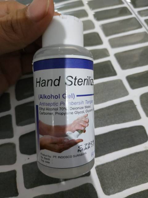 HAND STERILIZER HAND SANITAIZER 60ML