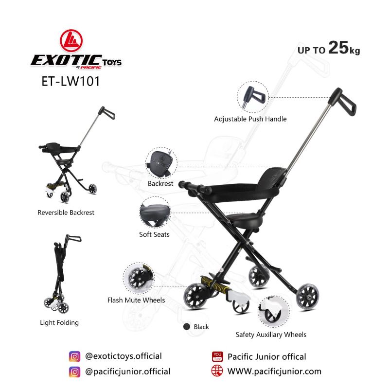 MAGIC STROLLER EXOTIC ET LW101