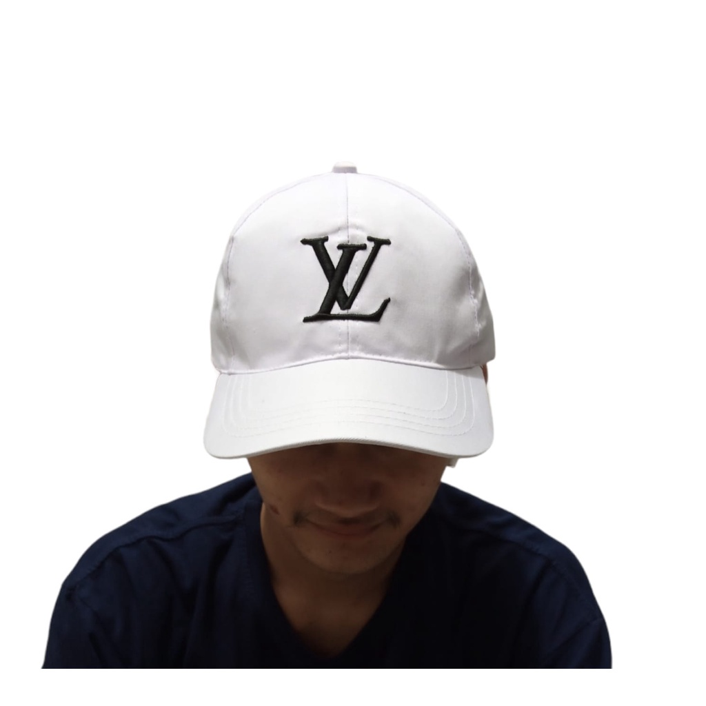 TOPI DISTRO LV // Premium Distro Real pict / Topi BASEBALL Pria / Topi Kekinian BISA BAYAR DI TEMPAT ( COD )