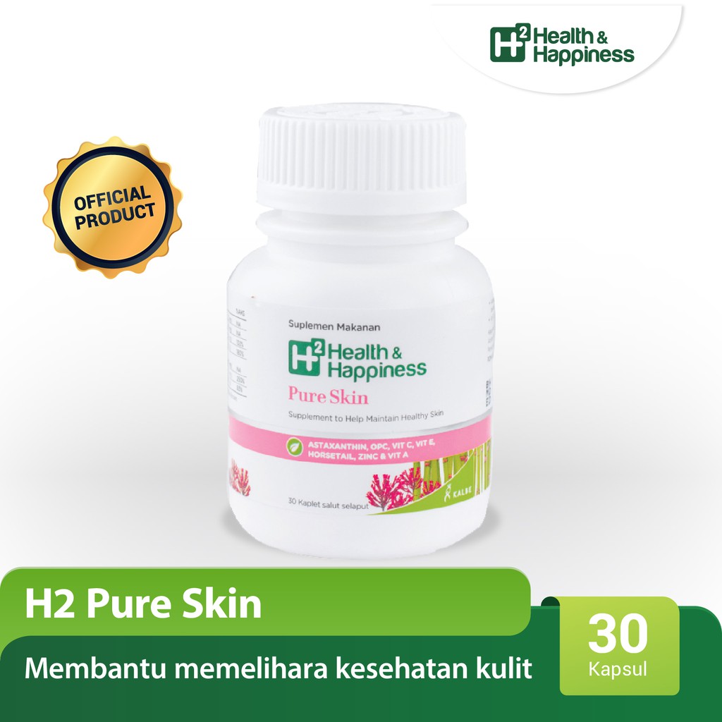 H2 Pure Skin - Suplemen Kesehatan Kulit