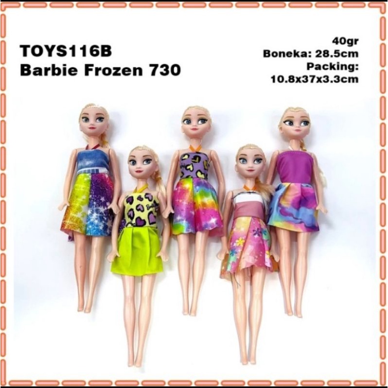 BONEKA BARBIE FROZEN ELSA MAINAN ANAK LUCU