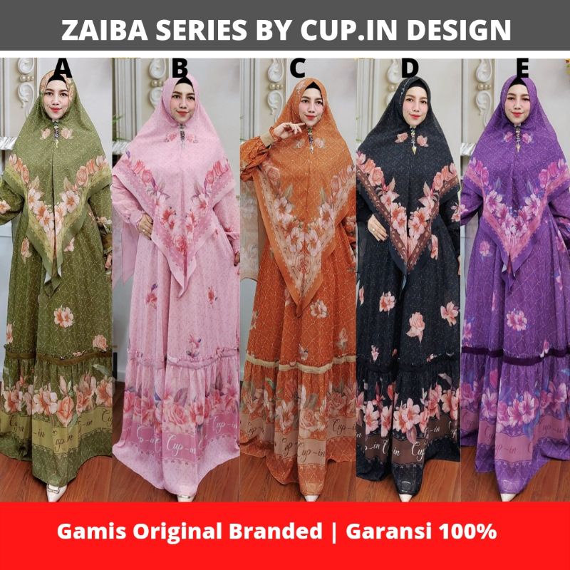 Gamis Cupin Design Zaiba Series
