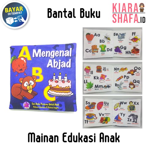 Kiarashafa - Mainan Edukasi Anak / Buku Bantal Mainan Edukatif Mengenal Angka