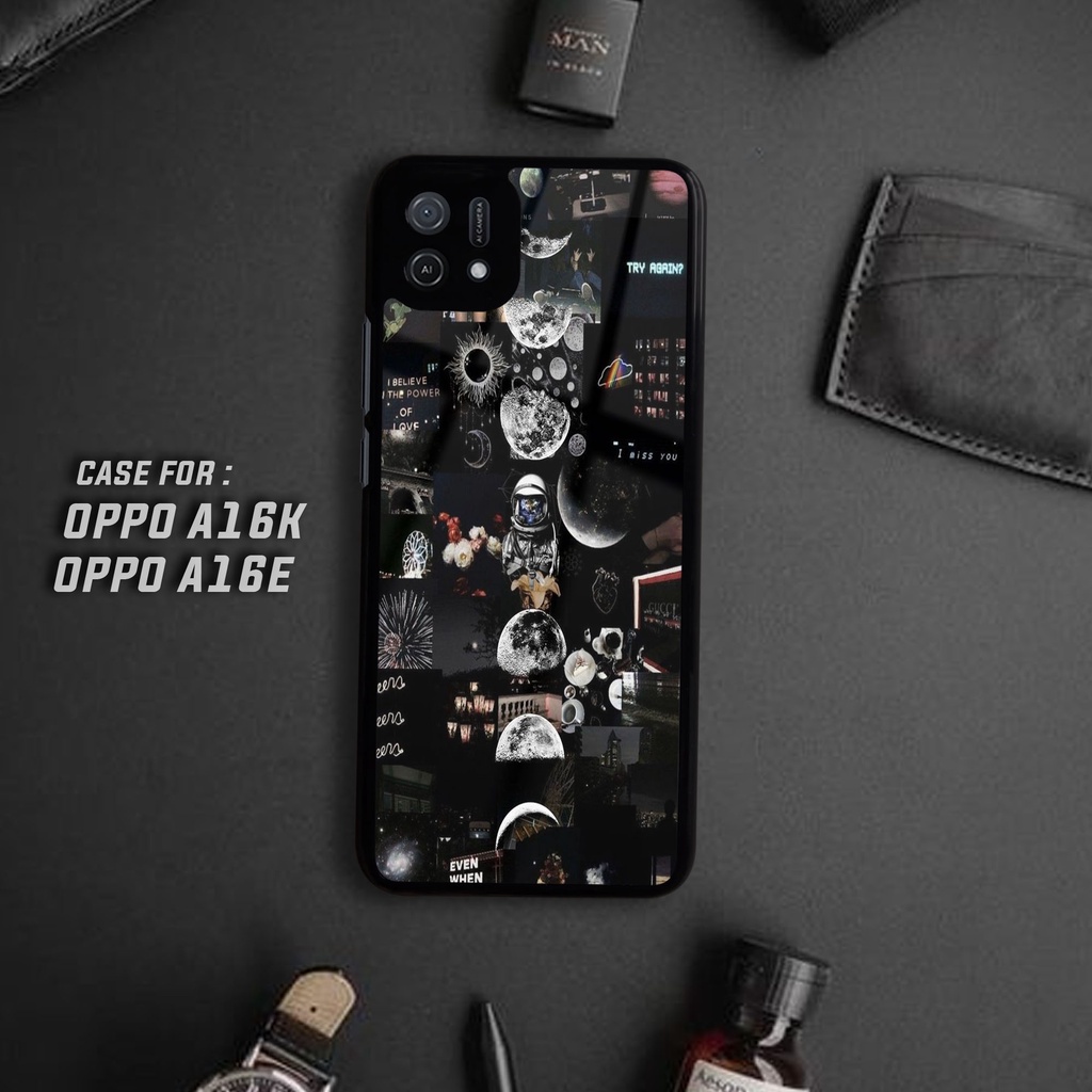 Case OPPO A16K/ A16E - Casing OPPO A16K/A16E [ NASA ] Silikon OPPO A16K/A16E - Case Hp - Case Mewah 