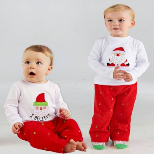 

I-Believe Snowman Set Red Pant