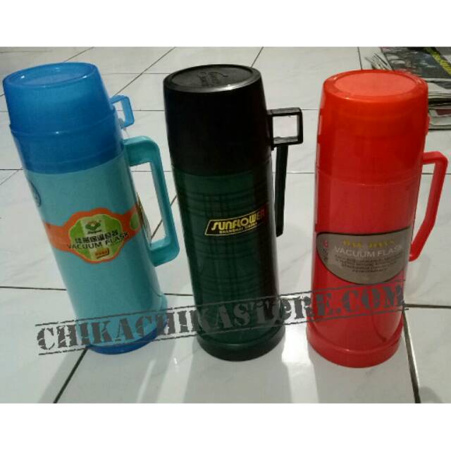 Termos air panas plastik kecil vacuum flask