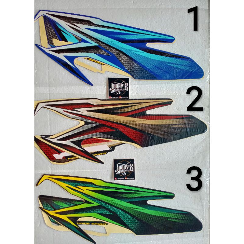 STIKER STRIPING LIS BODY MOTOR YAMAHA RX-KING TAHUN 2005-2006