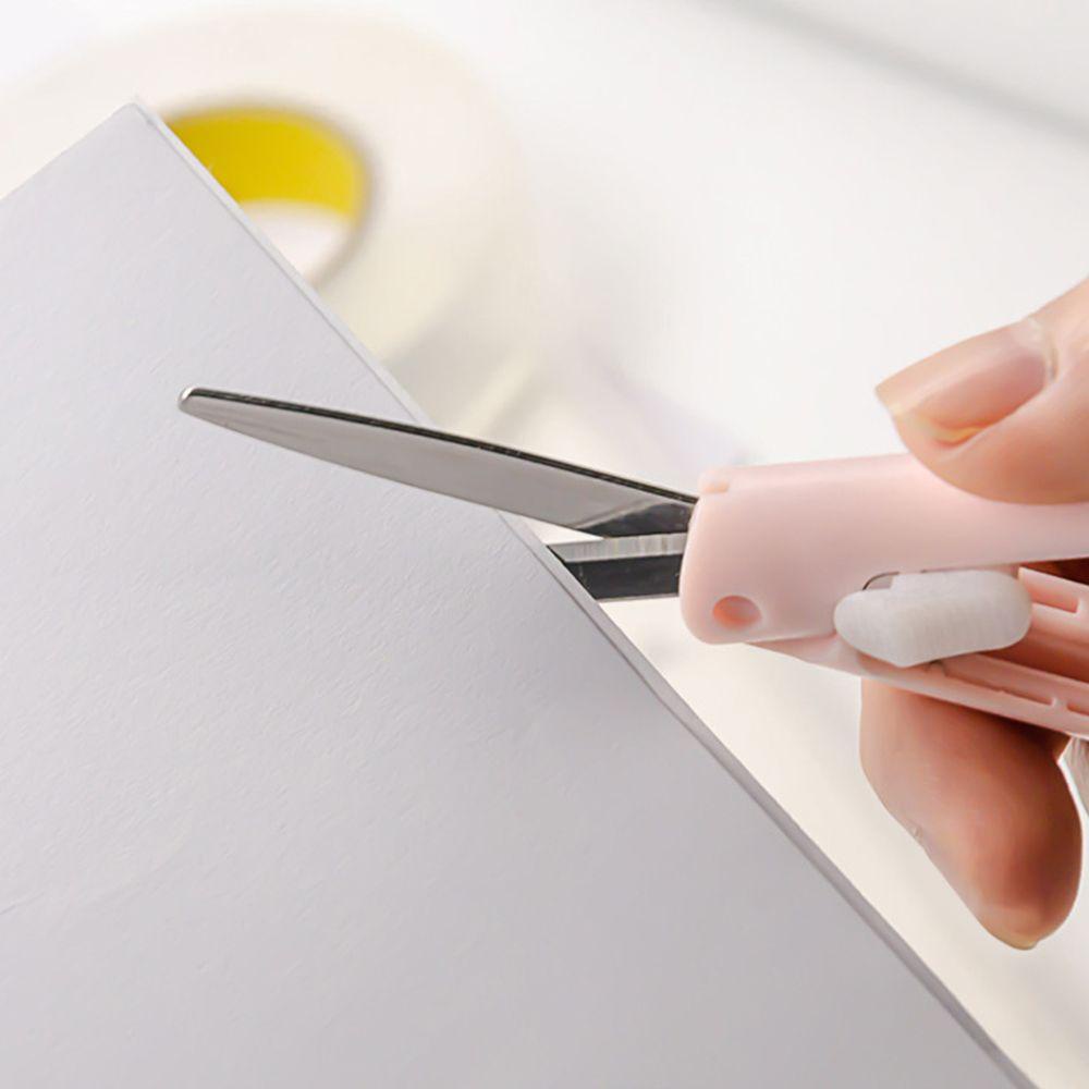 R-flower 2pcs / Set Gunting Kertas Multifungsi Bentuk Pulpen Untuk Stationery / Dekorasi / Hadiah