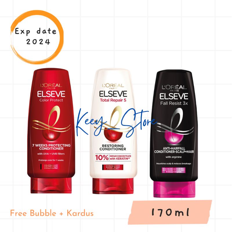 Jual L'Oreal Paris Conditioner Hair Fall / Total Repair / Color Vive