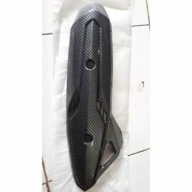 TAMENG KNALPOT CARBON COVER KNALPOT CARBON IMPORT VARIO 12 VARIO 150 PNP