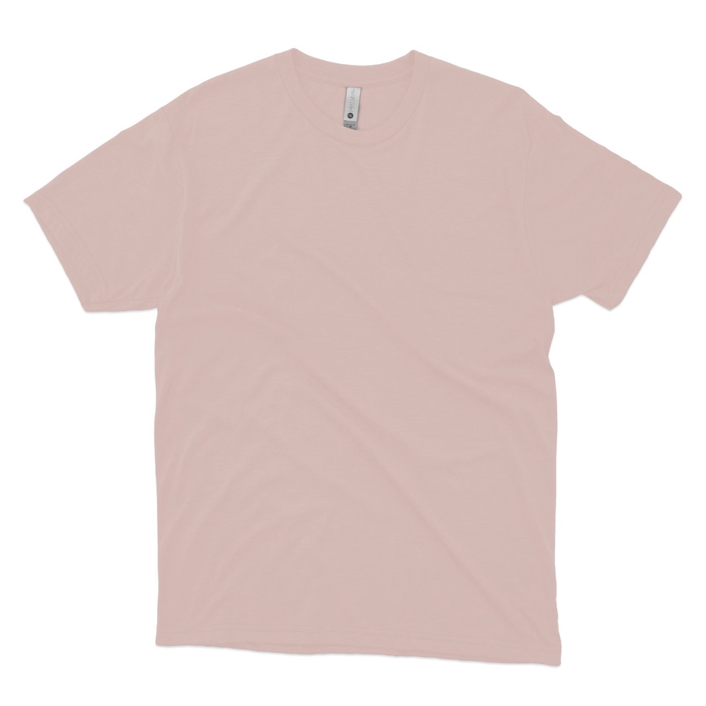 KAOS POLOS PENDEK PRIA - WARNA DUSTY PINK - AWESAM