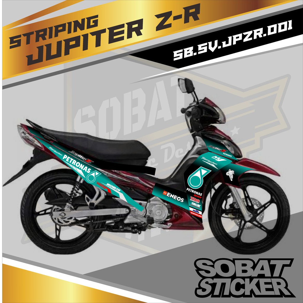 STRIPING JUPITER Z ROBOT -  Sticker Striping Variasi list Yamaha JUPITER Z ROBOT 001