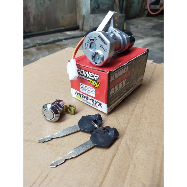 KUNCI KONTAK SET+KUNCI JOK SMASH 110 SMASH NEW SMASH R NEW SHOGUN NEW 110 SHOGUN 125R SHOGUN SP KOMP