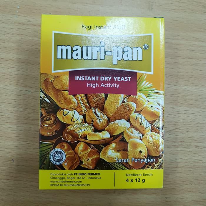 

Ragi instant Mauripan Instant dry yeast saset BERKUALITAS