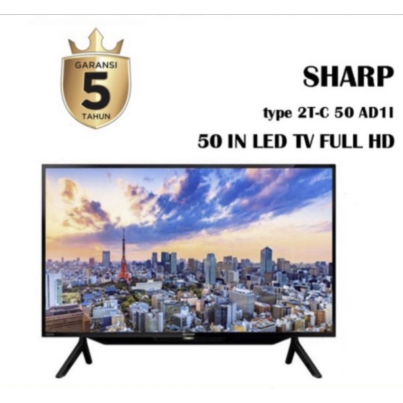 SHARP 50 INCH AD1i SMART ANDROID TV DIGITAL TV