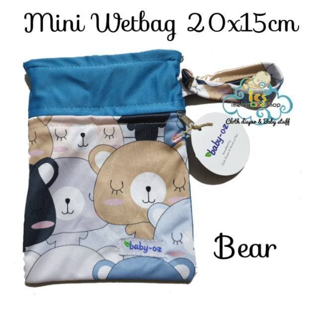 Wet &amp; dry bag baby oz tas basah dan kering / tas clodi menspad