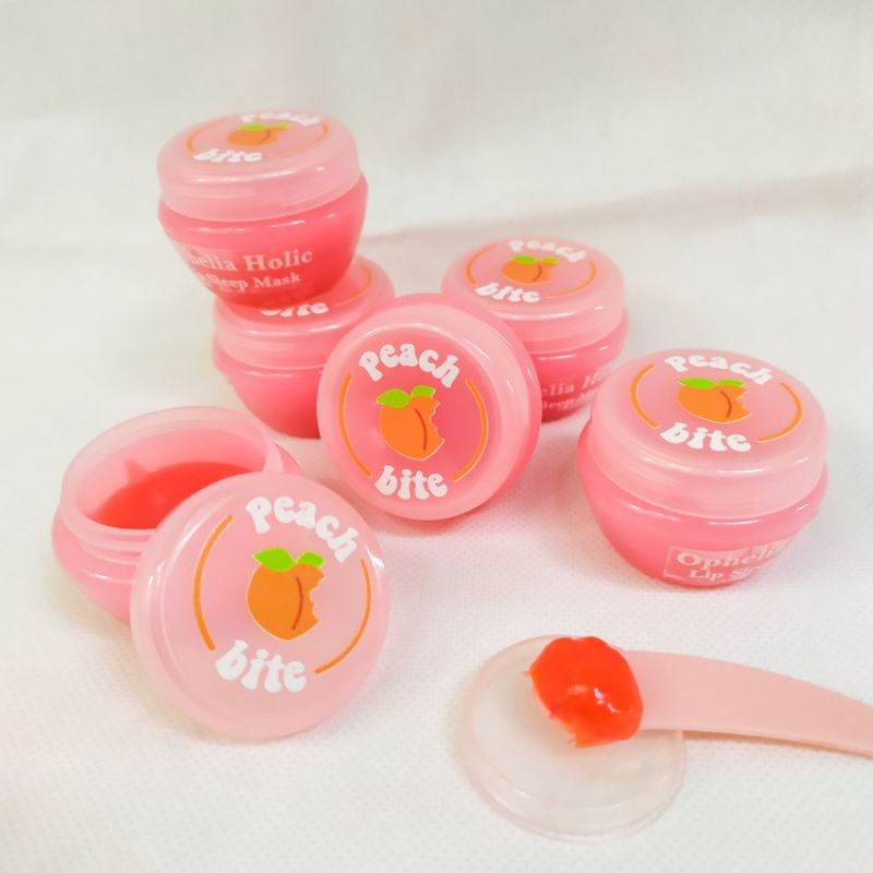 Peach Bite - Lip Sleep Mask by Ophelia Holic