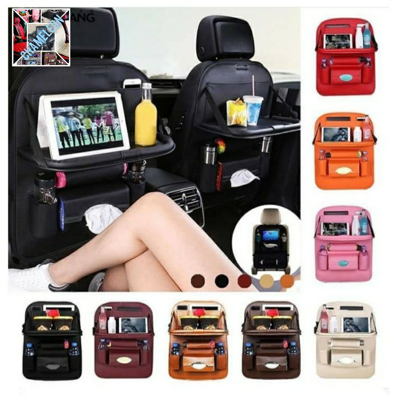 Car seat organizer Tas jok mobil Multifungsi 100% Berkualitas