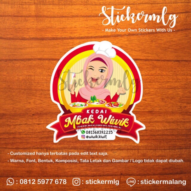 

Sticker Label Produk 0264