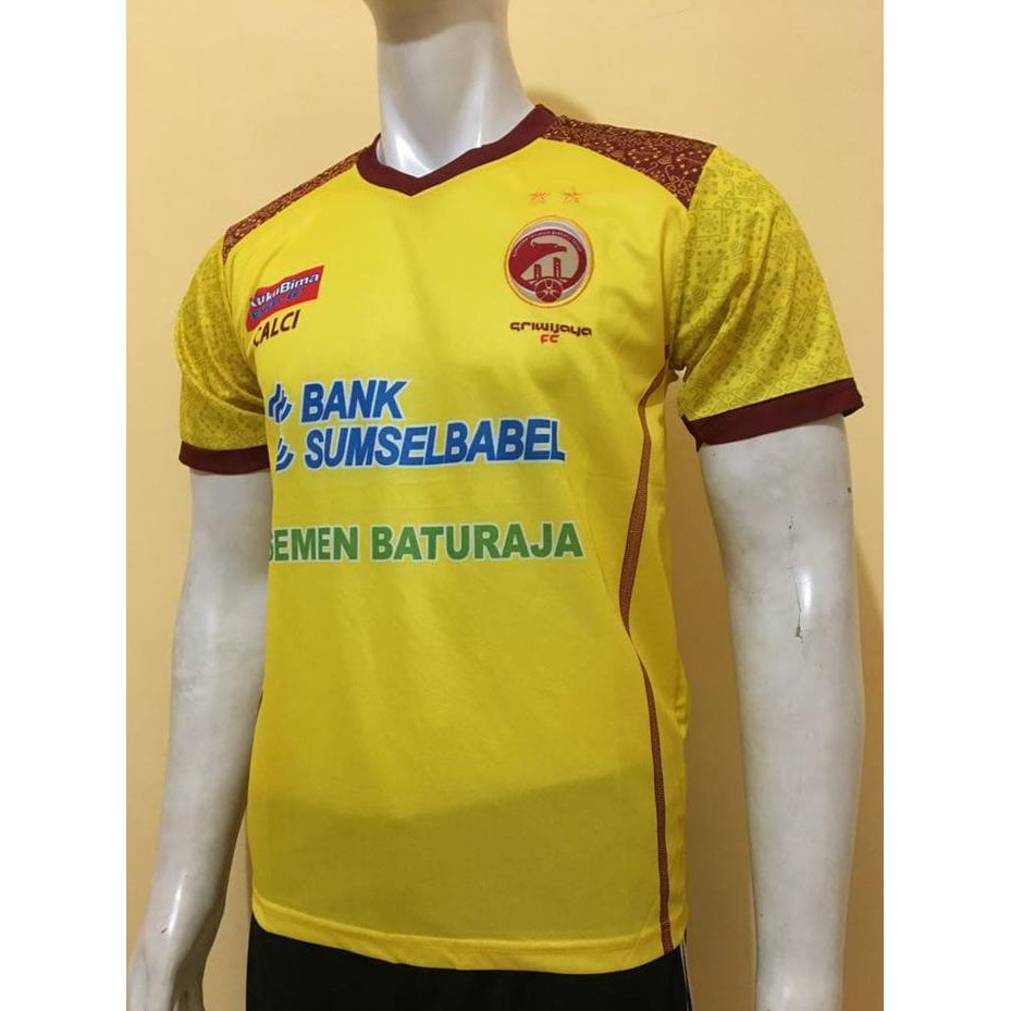 Jersey Sriwijaya Fc H Liga 1 2018 Grade Ori