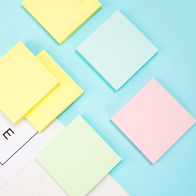 

POPULER Deli Sticky Notes / Memo Tempel 8 CM Warna Warni 600 Lembar 21750**