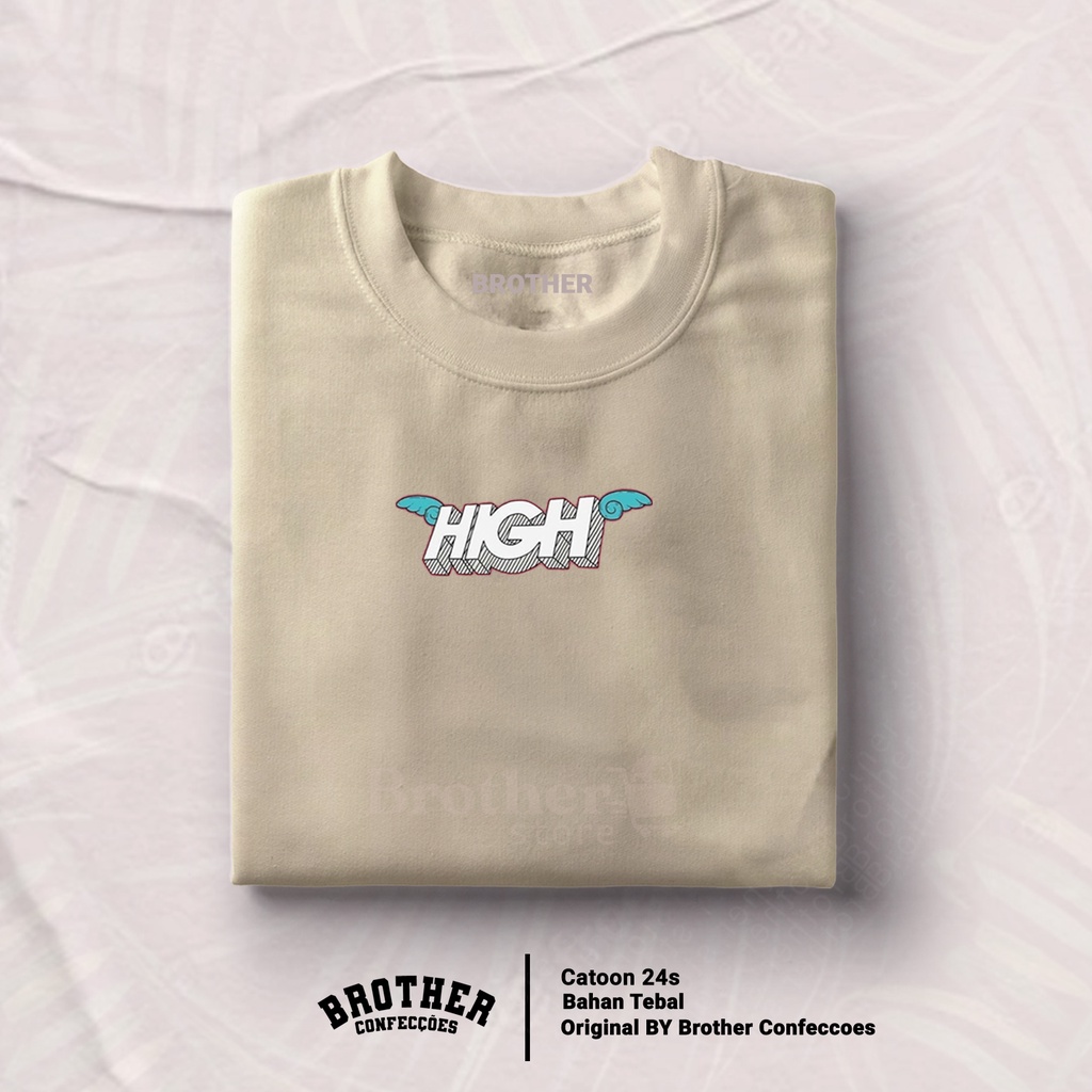 Brother Store Kaos Distro Pria - KAOS COWOK - Kaos Kata Kata - HIGH Premium