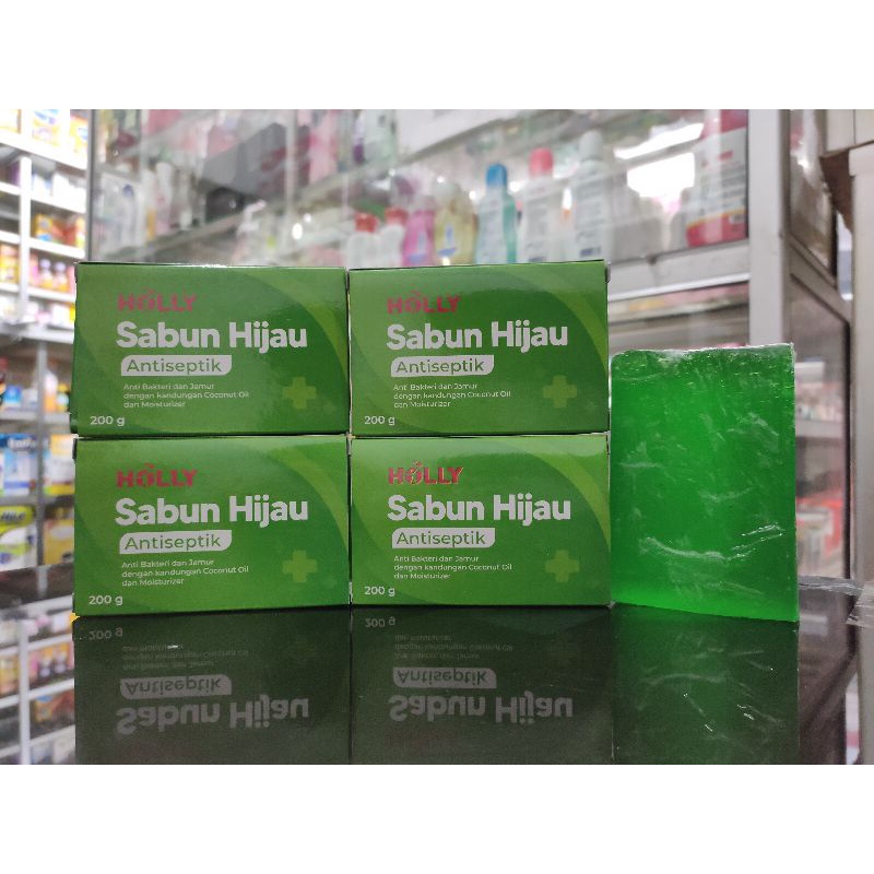 HOLLY SABUN HIJAU ANTISEPTIK 200 GR