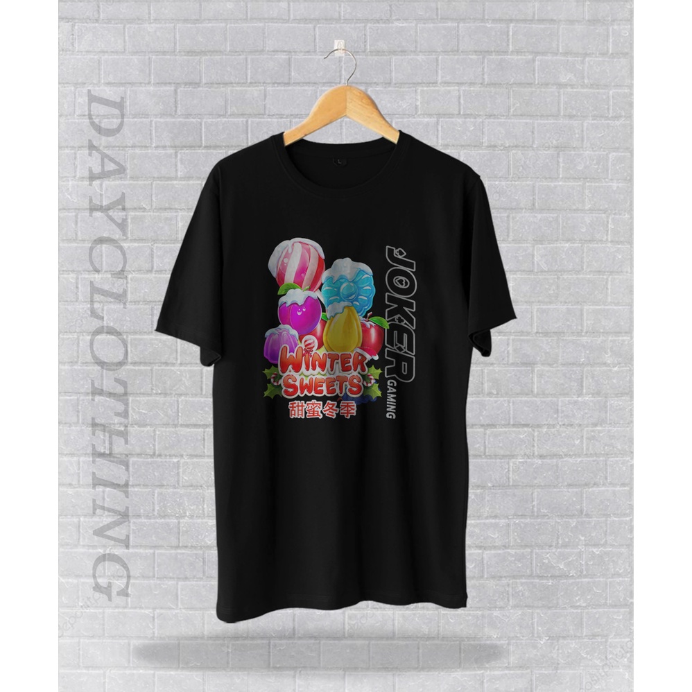 Kaos Pria dan Wanita Pragmatic play  Joker Gaming Game Slot Winter Sweets game slot
