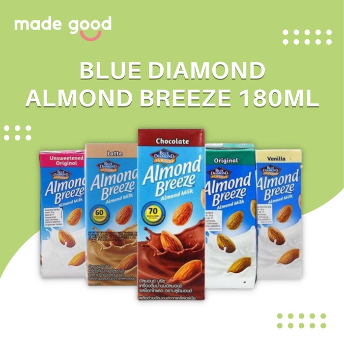 

Blue Diamond Almond Breeze Almond Milk 180ml