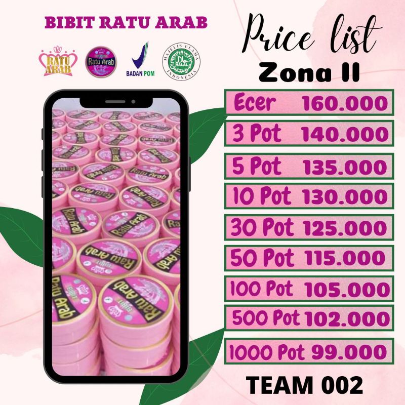 BIBIT RATU ARAB ORIGINAL(Agen Resmi)