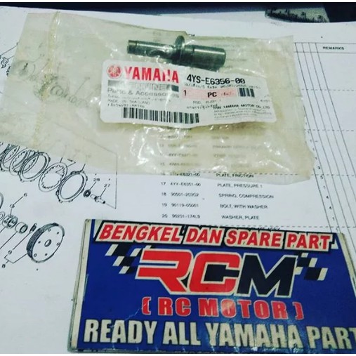 STUT STELAN KOPLING ROD PUSH YAMAHA JUPITER JUPITER Z VEGA R CRYPTON VEGA R NEW ORI YAMAHA 4YS-E6356