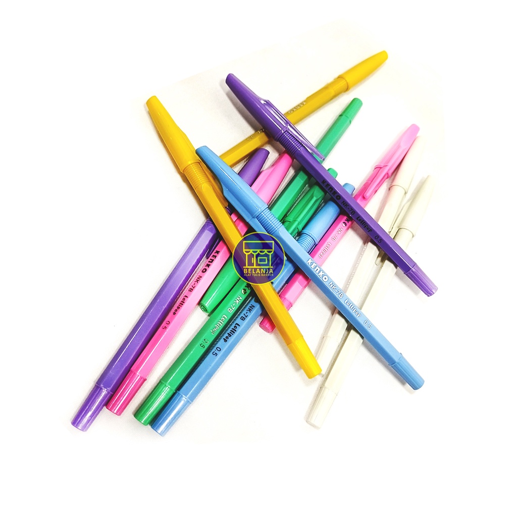 

KENKO Pulpen - Pen NK-7B Lollipop Oil Gel 0.5mm - Per Pcs