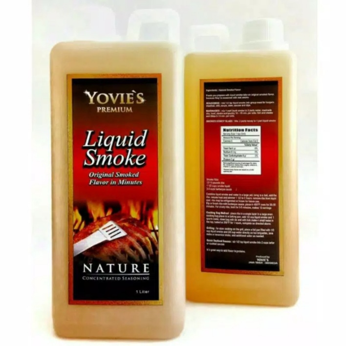 

LiquidSmoke Flavor Perisa BBQ Bumbu Bakar Panggang Aroma Asap Food Grade 1 Liter