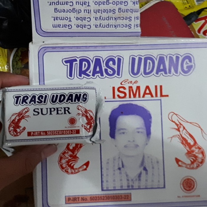 

Terasi Trasi Udang Cap H Haji Ismail Tuban ORIGINAL Cocok Untuk Sambal Penyedap Segala Masakan