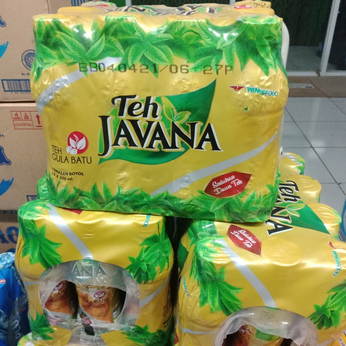 

teh javana gula batu 12 botol 350ml