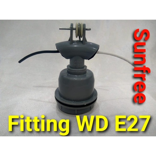 Fitting Lampu Gantung Keramik WD E27 Sunfree