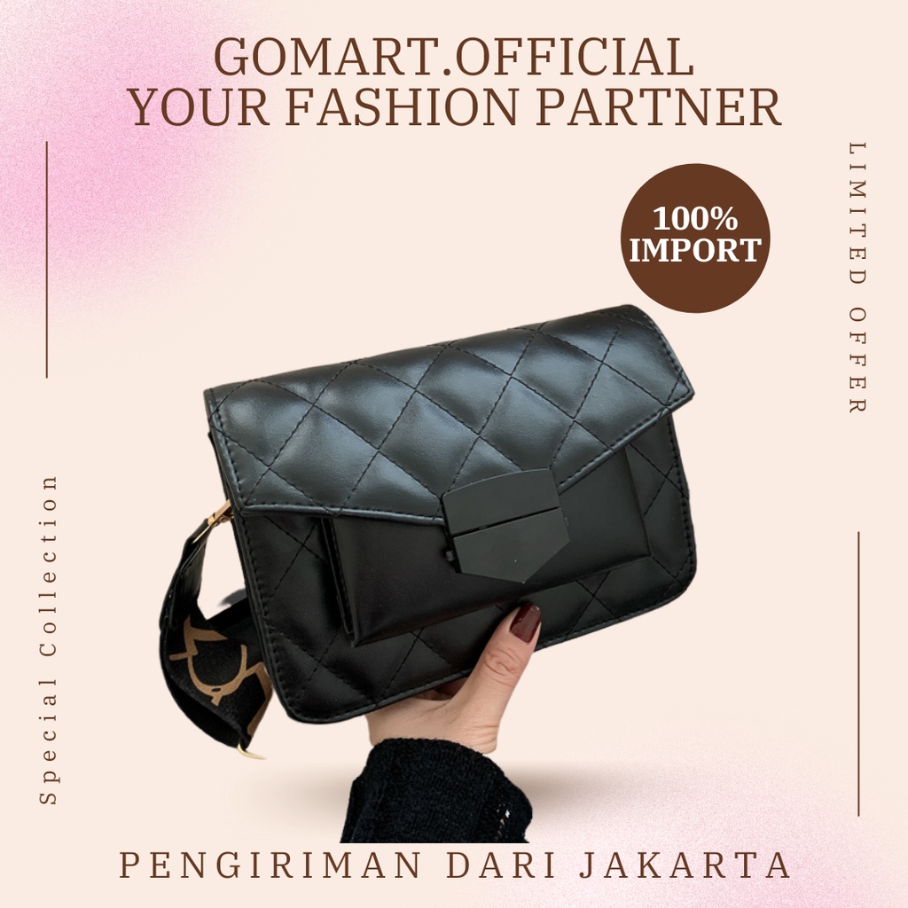 Tas Wanita Fashion Import Korea Terbaru - Tas Selempang Wanita Model Terbaru Kekinian - Tas Wanita - Tas Fashion Import High Quality - SL63