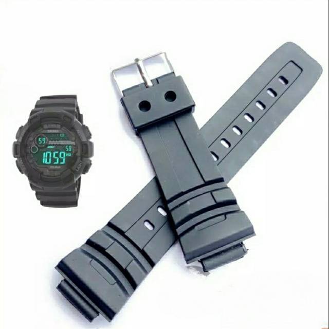 TALI JAM SKMEI 1304 RUBBER STRAP SKMEI 1304