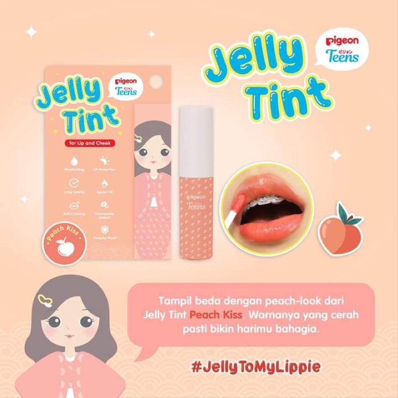 PIGEON TEENS Jelly Tint For Lips and Cheek