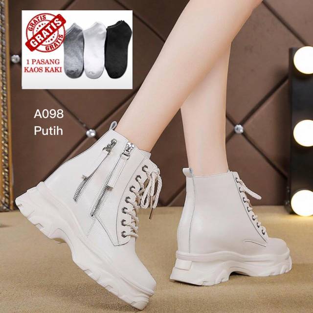 SEPATU WEDGES WANITA IMPOR  KOREA#A098