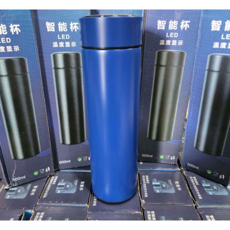 Tumbler Stainless dengan Display Suhu Digital led