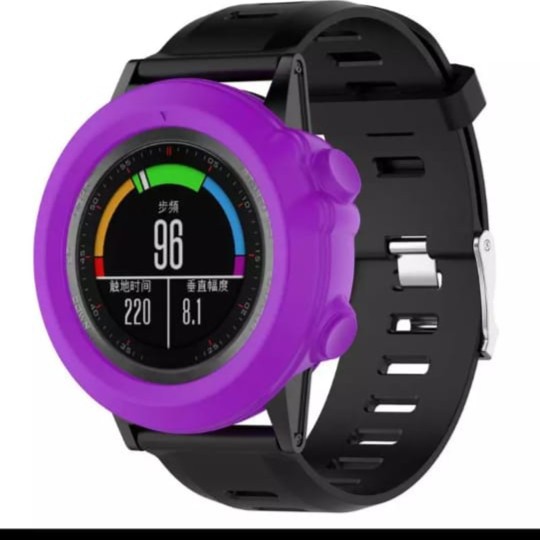 Garmin Fenix 3, HR Pro Case Silicone Protection Case Cover pelindung