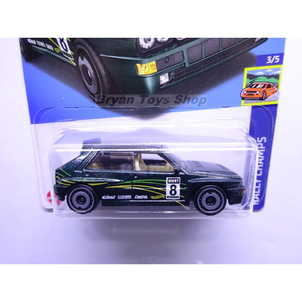 Hot Wheels Lancia Delta Integrale Hijau