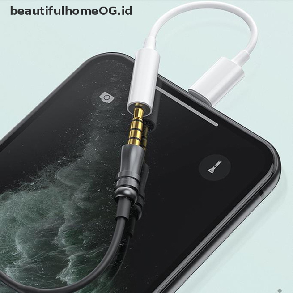 Kabel Adapter Konektor Konverter Jack Audio Headphone Earphone Untuk iPhone