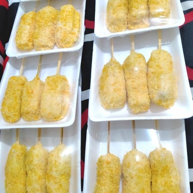 

Corndog Mozarella Reguler 30pcs, Paket Reseller